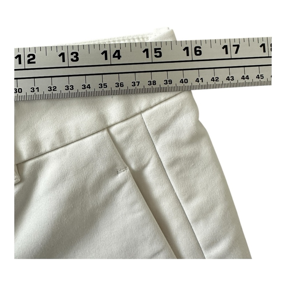Zara White Tailored Ankle Trousers – Size L Workwear Minimal Chic - Picture 5 of 9